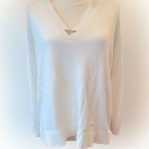 WHBM white sweater NEW no tags